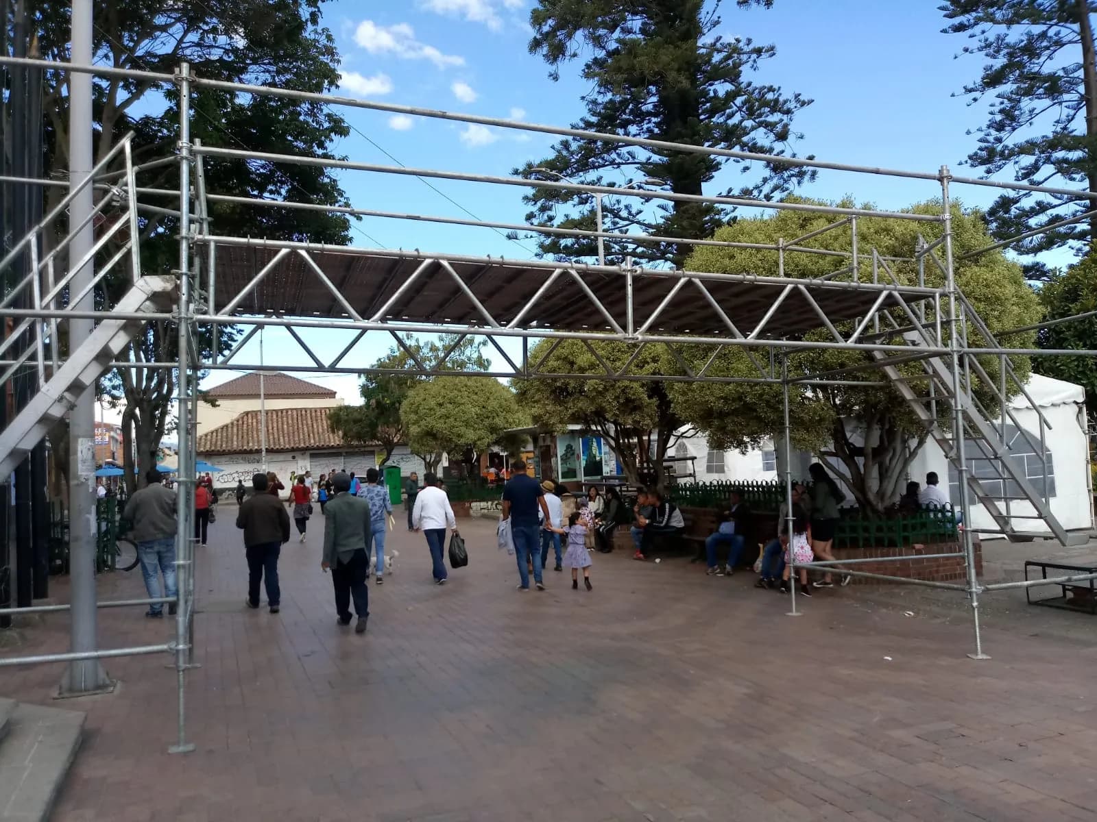 Tarima tipo Scaffold - Imagen 1