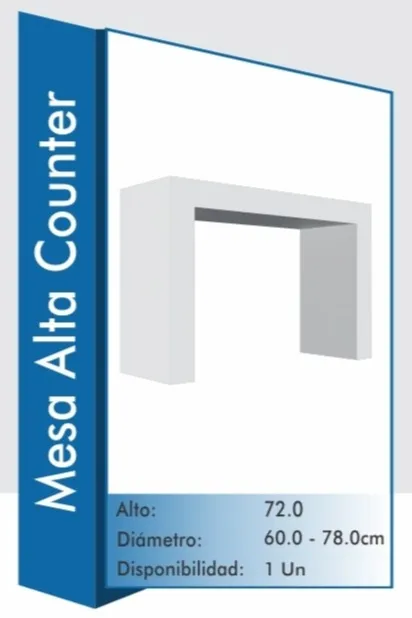 Mesas para Eventos - Imagen 1